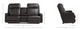 La-Z-Boy® Finley Granite Manual Wall Reclining Loveseat with Console-5