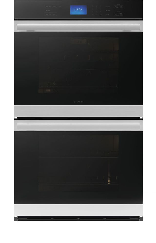 Sharp® 30" Stainless Steel Double Electric Wall Oven 