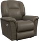 La-Z-Boy® Jasper Smoke Leather Power Wall Recliner with Headrest and Lumbar-0