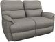 La-Z-Boy® Trouper Charcoal Power Reclining Loveseat with Headrest-0