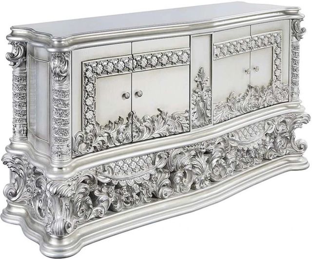 platinum silver dresser Platinum 9-Drawer Dresser
