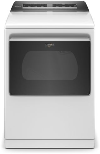 Whirlpool® 7.4 Cu. Ft. White Front Load Electric Dryer with Advanced Moisture Sensing