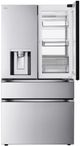 LG 36" 28.6 Cu. Ft. PrintProof™ Stainless Steel Standard Depth MAX 4-Door French Door Refrigerator with Craft Ice and Mini Craft Ice-1