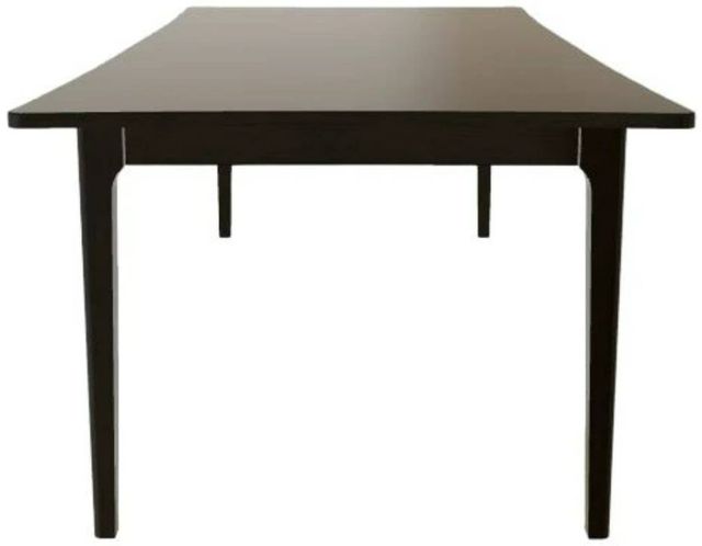Mavin Customizable 42" x 66" Concave Extendable Dining Table with 2 Leaves-2