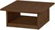 Crate Designs™ Furniture Brindle Lacquer Top Square Coffee Table-0