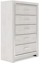 Signature Design by Ashley® Altyra 4-Piece White Queen Bookcase Headboard Bed Set-4