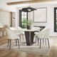 Amisco Customizable Amelia 60" Rectangular Dining Table with 1" Thermo Fused Laminate Top-3