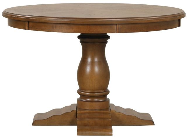 New Classic® Home Furnishings Sunset Chestnut Brown Dining Table-2