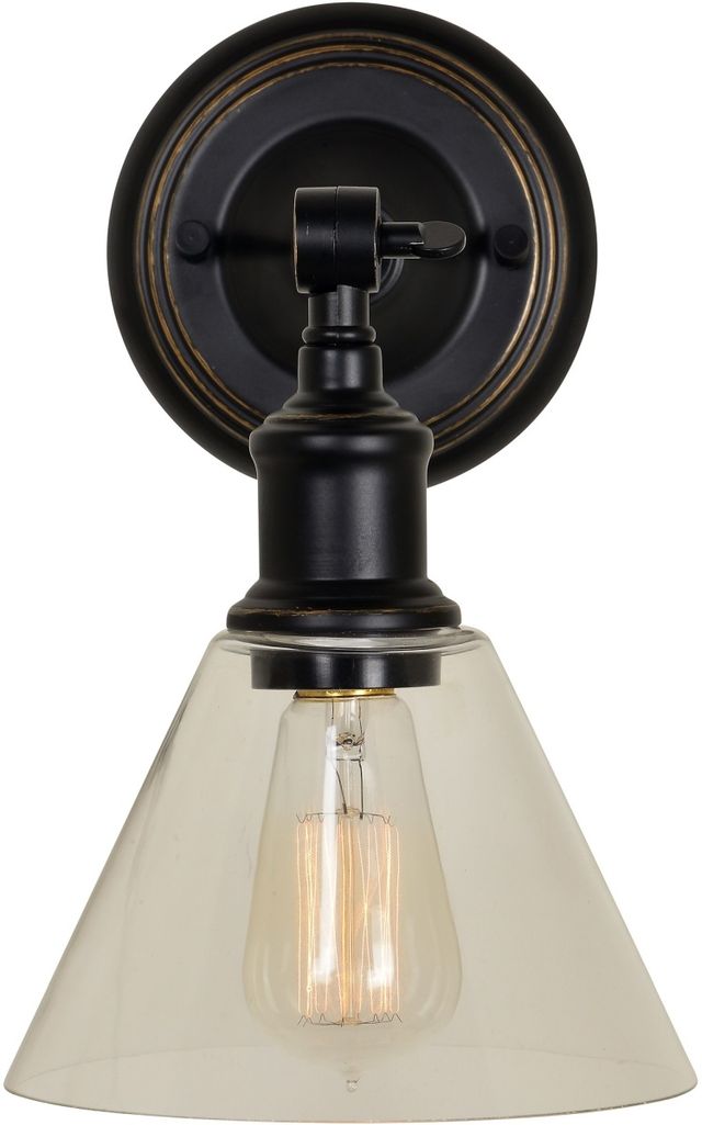 Renwil® Renta Oil Rubbed Bronze Wall Sconce-2