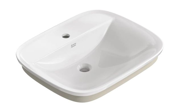 American Standard Aspirations White Drop-In Sink Center Hole Only-0