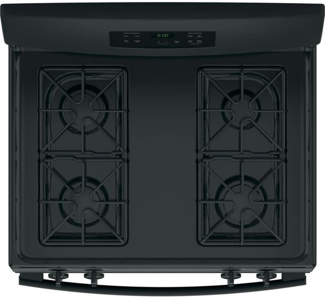GE® 30" Black Freestanding Gas Range-2