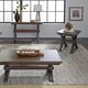 Liberty Furniture Sonoma Road Weather Beaten Bark 3 Piece Set (1 Cocktail 2 End Tables)-1
