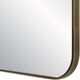 Renwil® Oro Antique Brushed Brass Accent Mirror-4