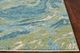 KAS Rugs Watercolors Teal Palette 5'x8' Rug-1