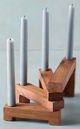 Magnolia Home by Joanna Gaines Brown Multiple Taper Holder-3