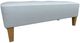 Best® Home Furnishings Customizable Kenai Bench with Honey Birch Legs and Two Pillows-0