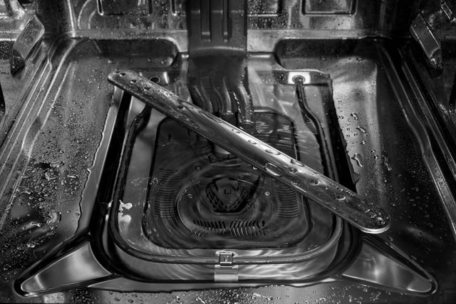 KitchenAid® 24" Black Ore 360° Max Jets™ Third Rack Front Control Built-In Dishwasher with ProDry™ System-1