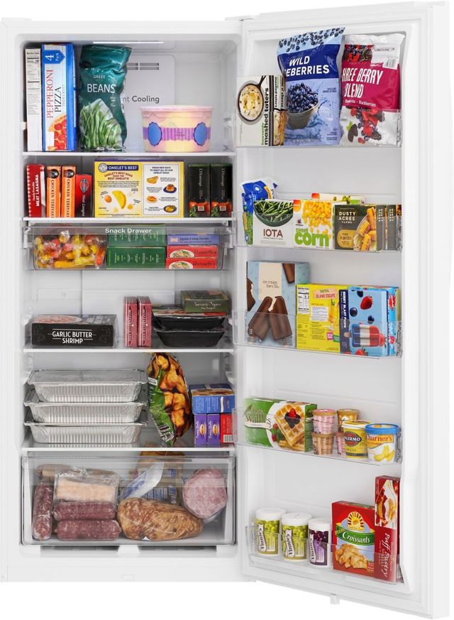 GE® ENERGY STAR® 21.6 Cu. Ft. White Smart Garage Ready Convertible Upright Freezer-2