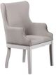 Steve Silver Co. Warren Gray/White Dining Arm Chair-0