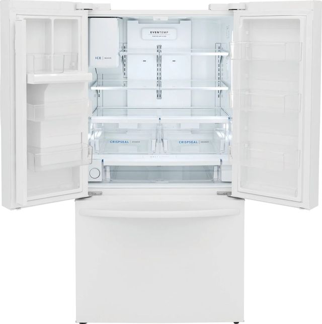Frigidaire® 27.8 Cu. Ft. White French Door Refrigerator-2
