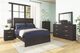 Signature Design by Ashley® Belachime 3 Piece Dark Charcoal Full Bedroom Set-4