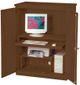 Crate Designs™ Furniture Brindle Lacquer Top Computer Armoire-0