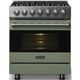 Viking® 3 Series 30" Eucalyptus Pro Style Dual Fuel Range-2