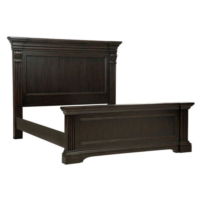 Pulaski™ Caldwell Deep Brown Queen Bed-0