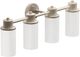 Moen® Iso™ Brushed Nickel Four Globe Bath Light-0