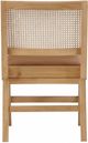 Meridian Furniture Abby Cognac/Natural Dining Side Chair-3