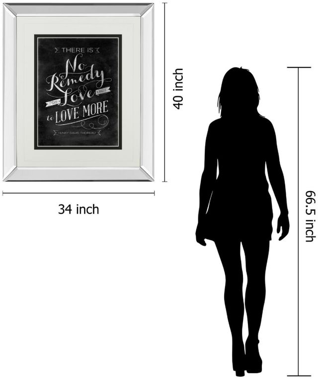 Classy Living Sd Graphic No Remedy Wall Art-2