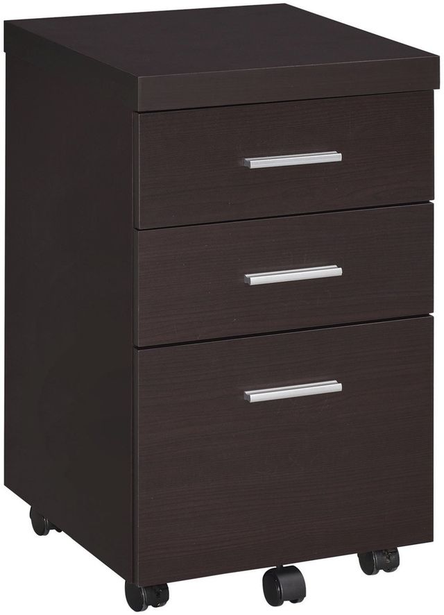 Coaster® Skylar 3-Piece Cappuccino Desk Set-3