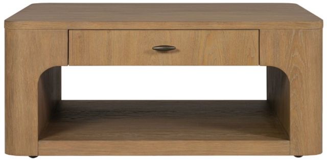 Flexsteel® Normandy Driftwood Square Coffee Table-1