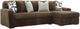 Signature Design by Ashley® Midnight-Madness 2-Piece Chocolate Right Arm Facing Sectional and Chaise-0