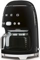 Smeg 50's Style Black Countertop Coffee Maker-2