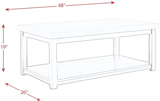 Elements International Kansas 2-Piece Espresso Occasional Table Set-3
