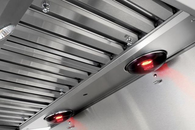 Zephyr Essentials Power Tempest II 48" Stainless Steel Wall Mount Canopy Hood-2