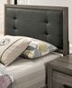 Furniture of America® Roanne 4-Piece Gray/Charcoal Full Bedroom Set-2
