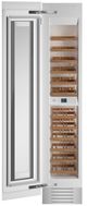 Bertazzoni 18" Stainless Steel Built-In Wine Cooler-1