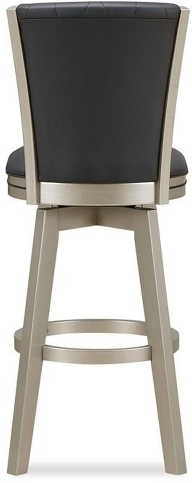 New Classic® Home Furnishings Berkely 30" Black Swivel Bar Stool-3