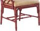 Tommy Bahama® Furniture Island Estate Ceylon Macadamia/Sangria Arm Chair-2