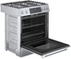 Bosch 800 Series 30" Stainless Steel Slide-In Dual Fuel Range-3