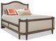 Durham Furniture Prominence Oyster Queen Grand Upholstered Bed-0