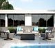 Homecrest™ Outdoor Living Customizable Elements Air Aluminum/Fabric Outdoor Sofa-1