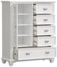 New Classic® Home Furnishings Jamestown White Door Chest-3