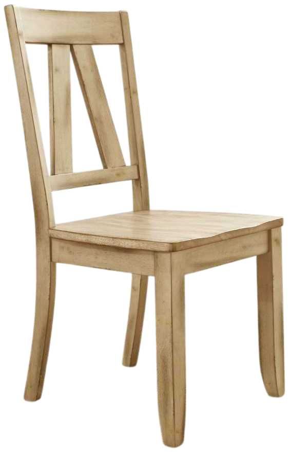 Liberty Furniture Lindsey Farm 5-Piece Natural Trestle Dining Table Set-3