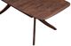Furniture of America® Hadsten 5-Piece Rich Walnut/Taupe 78" Dining Table Set-4