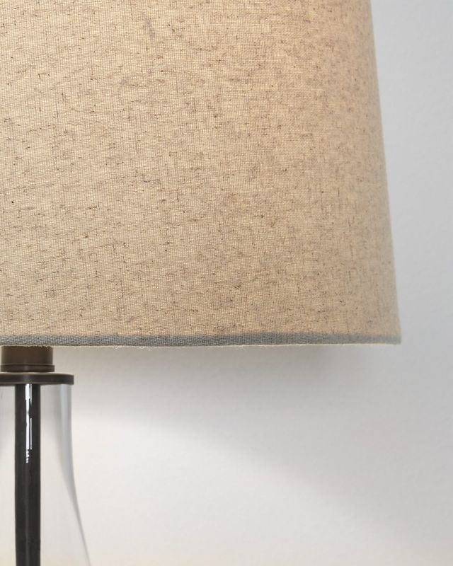 Signature Design by Ashley® Travisburg 2-Piece Clear/Black Table Lamps-4