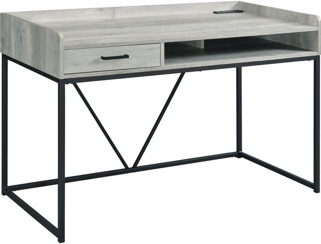 Elements International Preston Gray Desk-0