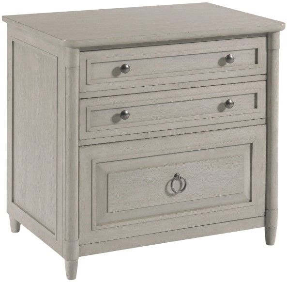 Hammary® Domaine Taupe Patina Lateral File Cabinet-0
